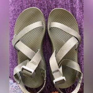 Olive green Chaco Z Cloud sandals, LIKE NEW